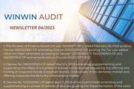 WINWIN AUDIT NEWSLETTER 04/2023