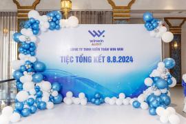 TIỆC TỔNG KẾT NĂM 2024 - “WINWIN AUDIT LỌT TOP 10 CÔNG TY KIỂM TOÁN CÓ DOANH THU KẾ TOÁN LỚN NHẤT VIỆT NAM NĂM 2024”